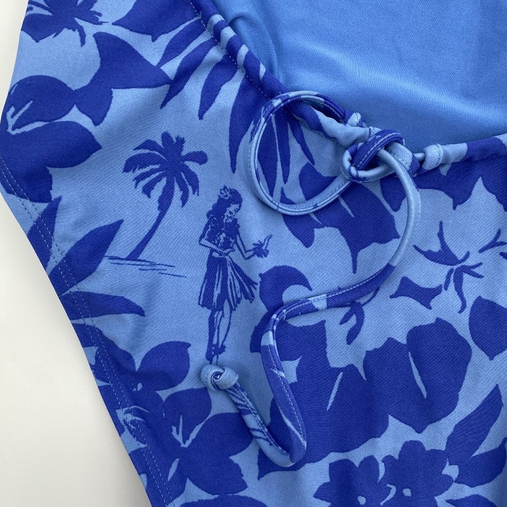 Hop Lun Aerie one piece Hawiian floral swimsuit - Picture 5 of 9